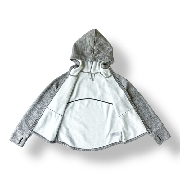 Zella | Front Zip Hoodie (S) 🩶 - Picture 2 of 5